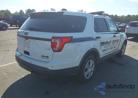 2017 Ford Explorer z USA, uszkodzony, nr VIN 1FM5K8AR3HGD93339